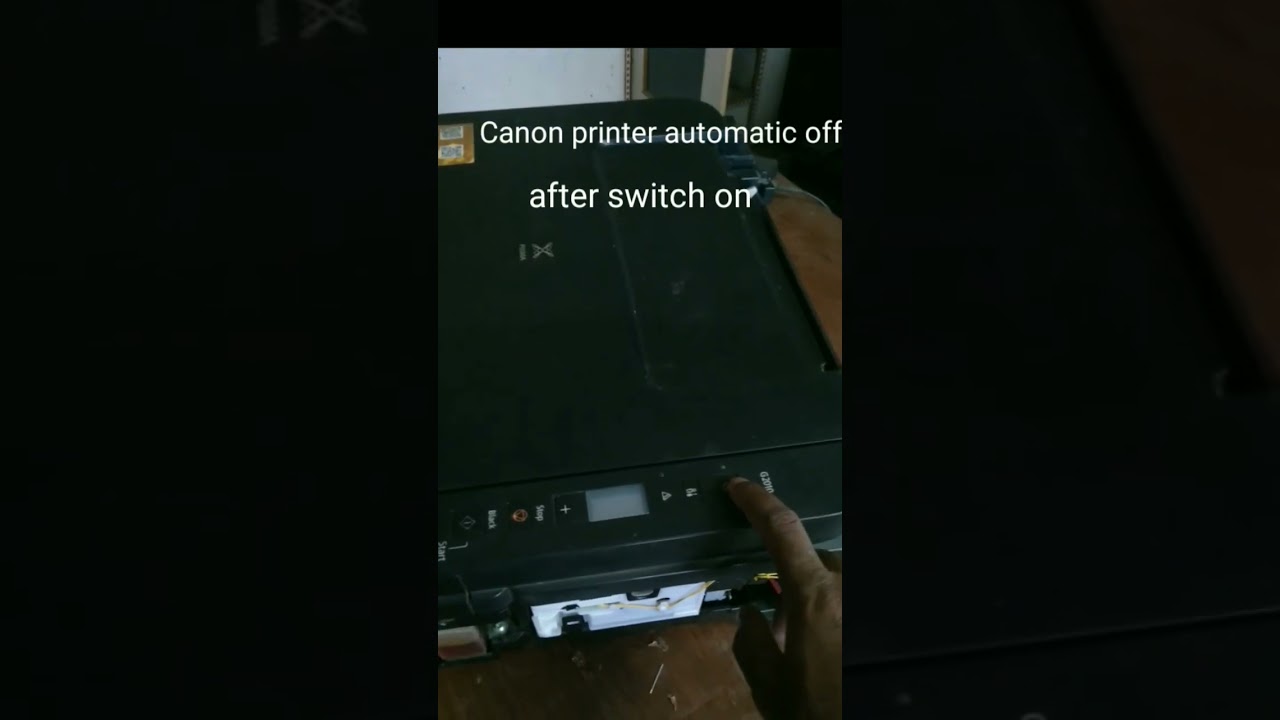 canon g2010 g2012 power off problem