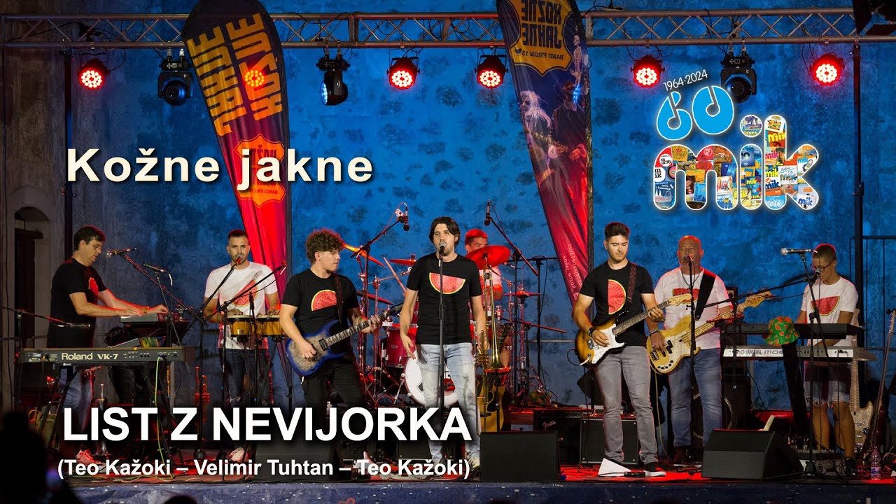 LIST Z NEVIJORKA  Kožne jakne - Melodije Istre i Kvarnera 60 godina, MIK 2024