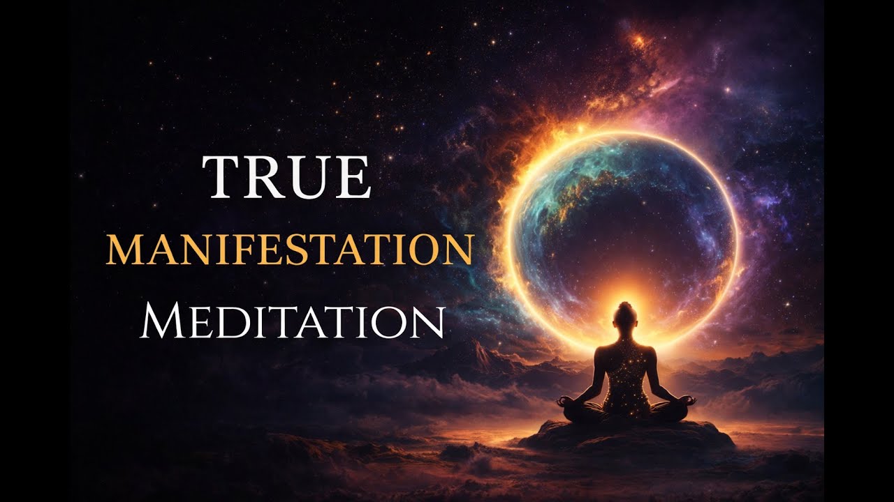 The True Art of Manifestation | Theta Meditation for Deep Relaxation (Brainwave Metronom)