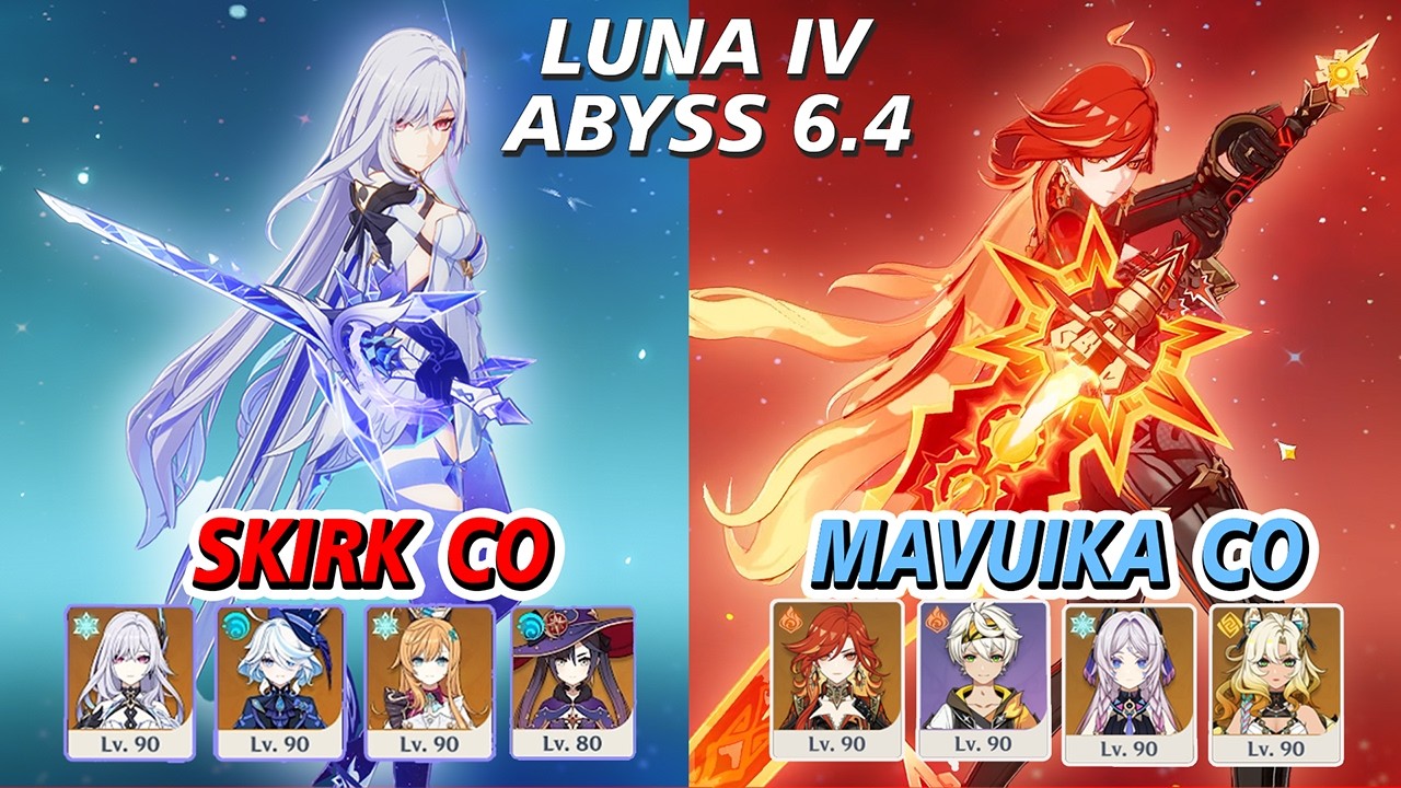 C0 Skirk & C0 Mavuika | NEW Spiral Abyss 6.3 | Genshin Impact