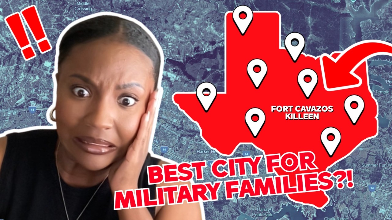 Where to Live Near FORT HOOD TX? Best Cities for MILITARY Families in 2025!