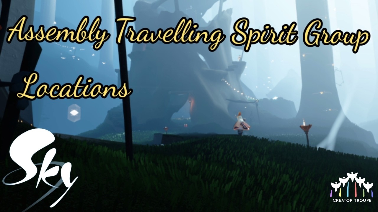 Assembly Travelling spirit group locations - Sky: Children of the Light