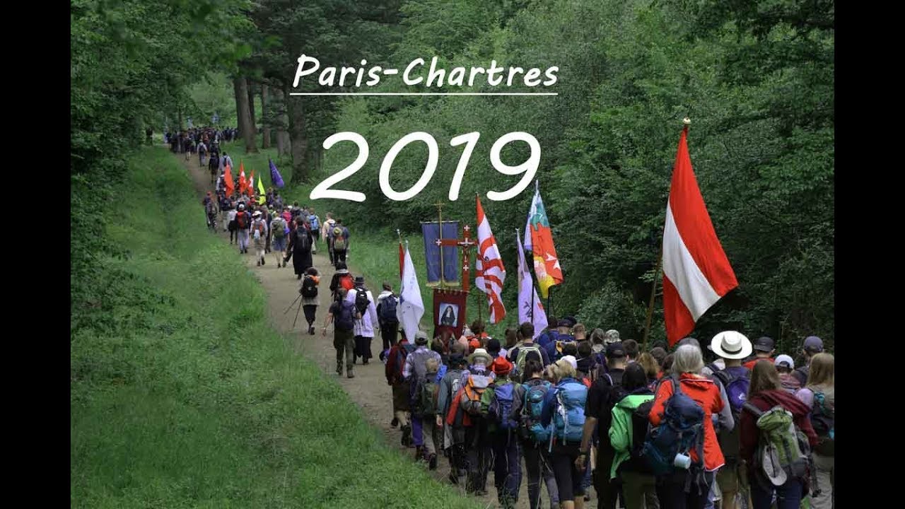 Review pèlerinage Paris-Chartres 2019