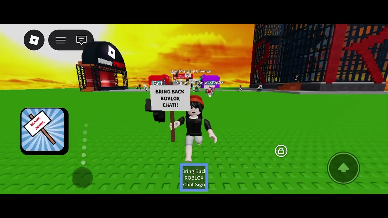 Roblox chat unlock protest 🪧 yaaaaa🔥💥💥💥💥💥💥💀