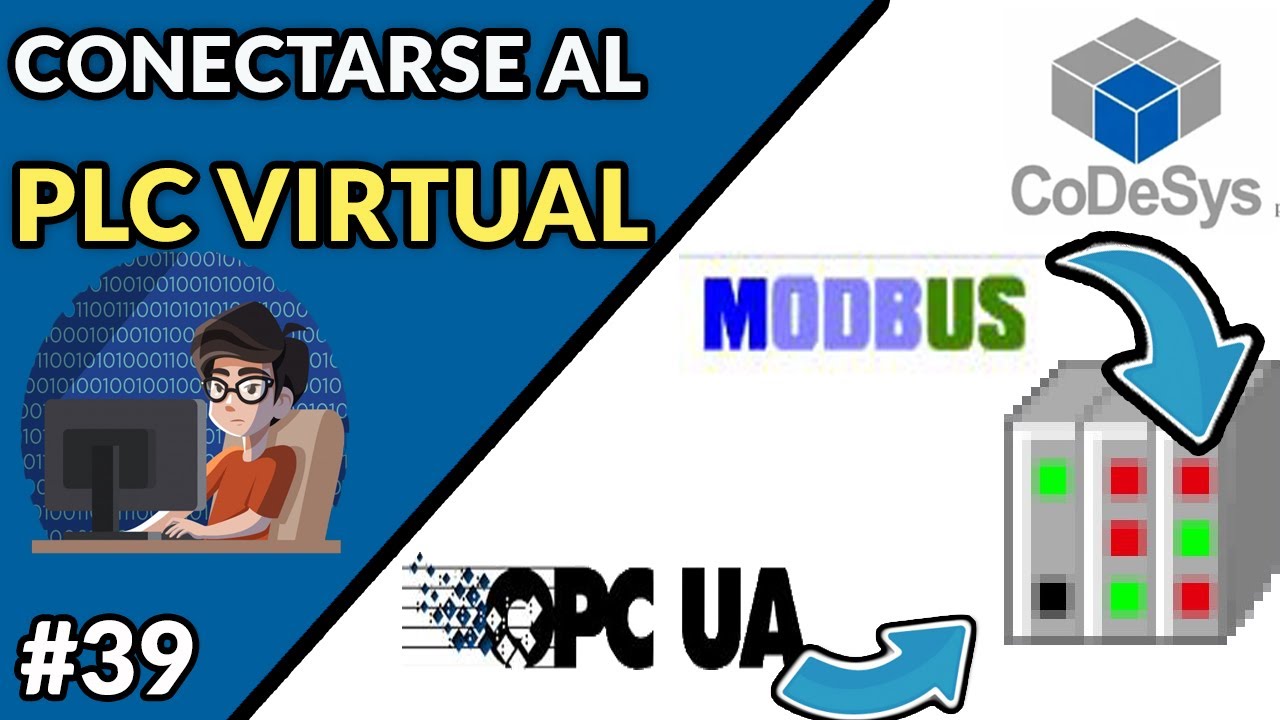 👨🏻‍💻🔵✅CODESYS 3.5 - CONECTARSE AL PLC VIRTUAL / CODESYS CONTROL WIN V3
