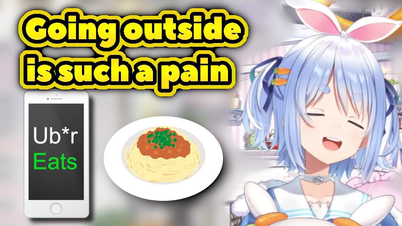 What Pekora Learned From Receiving Terrible Uber Eats Pasta【ENG Sub / Hololive】