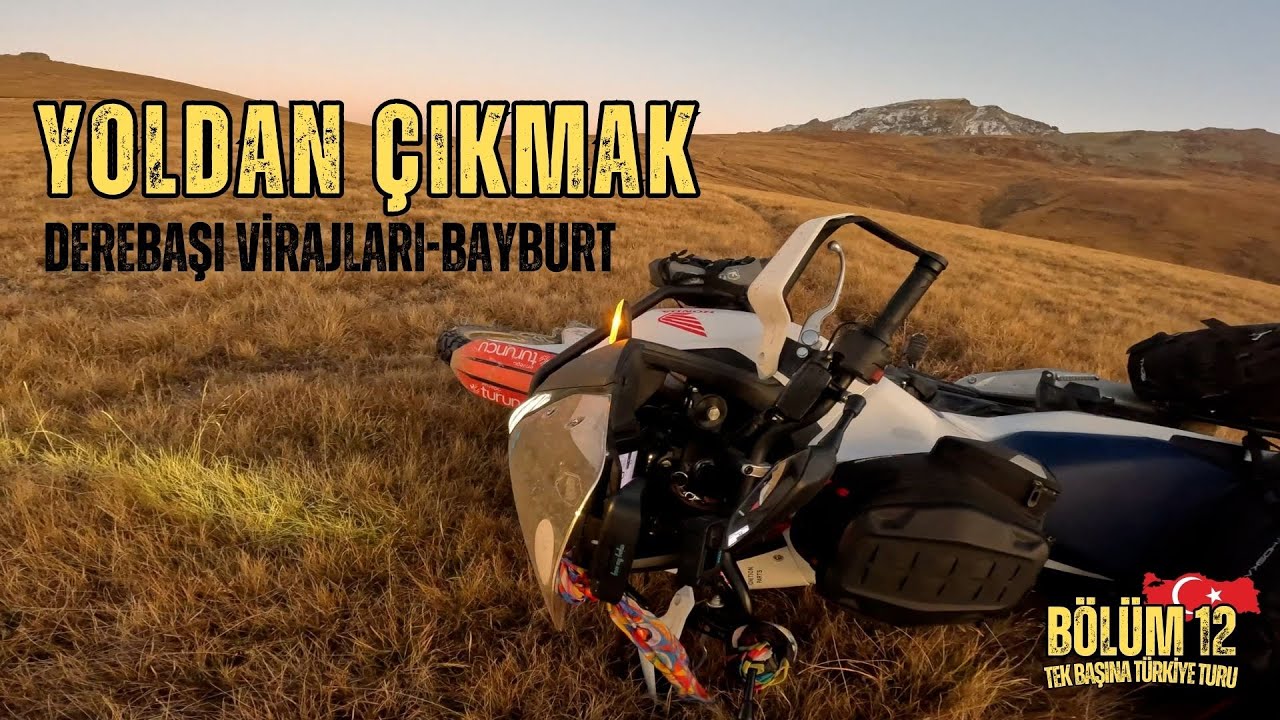Эндуро и БОЛЬШЕ с Honda Transalp! БАЙБУРТ - Эпизод 12