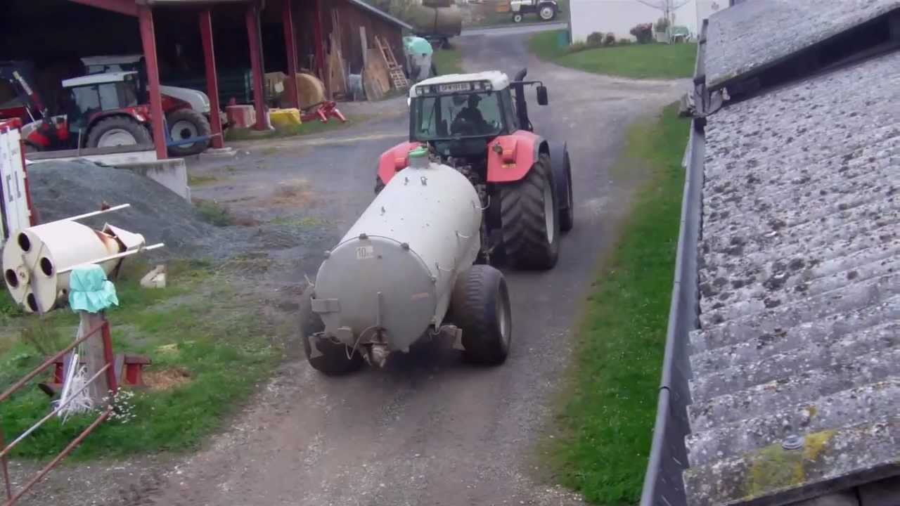 Steyr CVT 130 Güllefahren