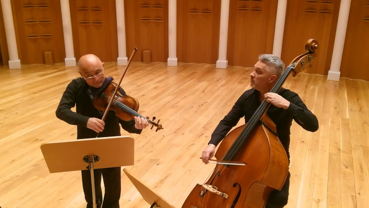 Carl Ditters von Dittersdorf - Sonate in E Flat Major for Viola and Double Bass