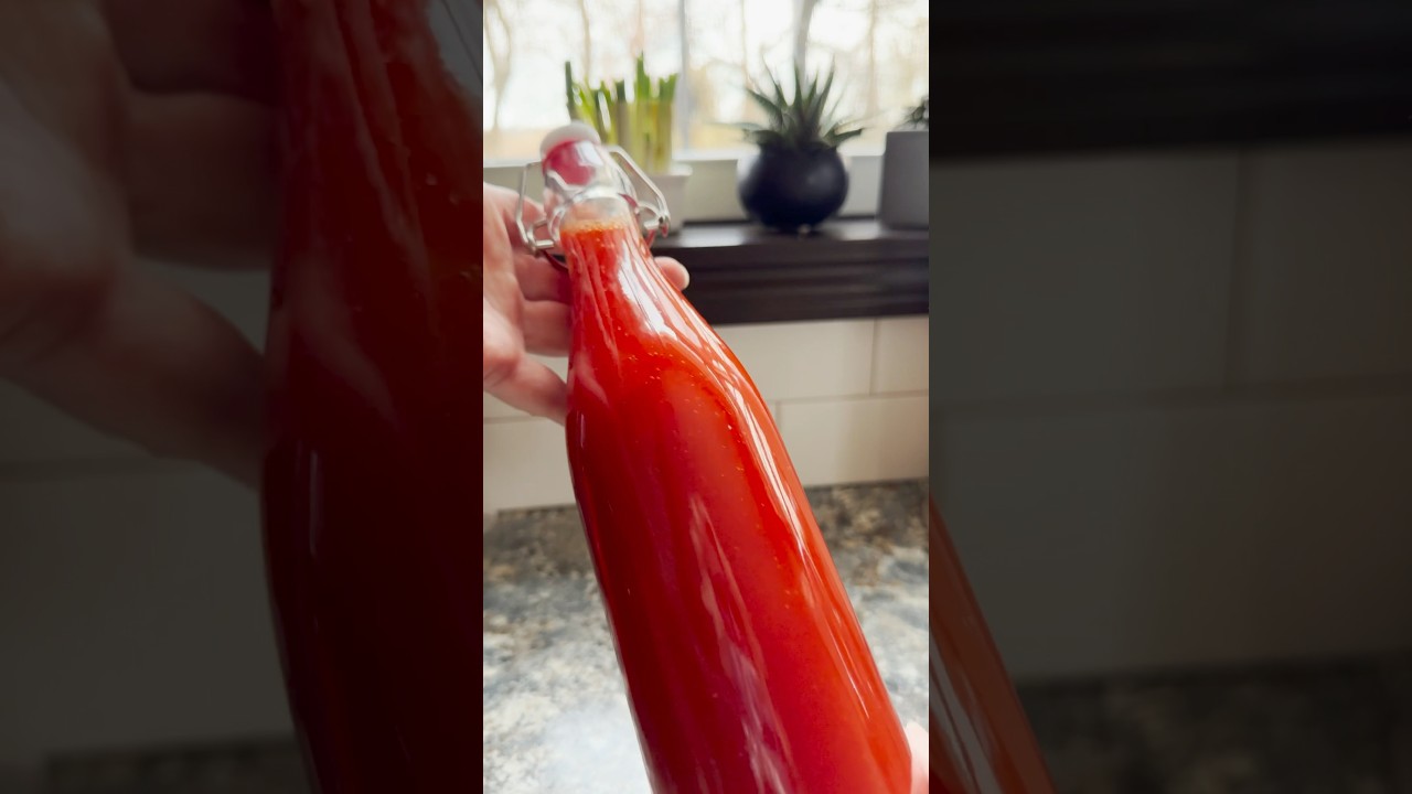 Fermented Serrano Pepper Hot Sauce! 🌶️ 🔥  bright heat, deep flavor, and naturally preserved.