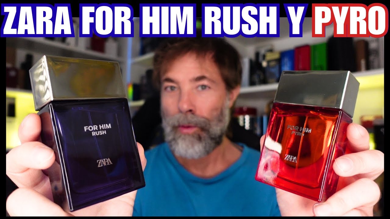 &iexcl;NUEVAS ZARA FOR HIM RUSH y ZARA FOR HIM PYRO!