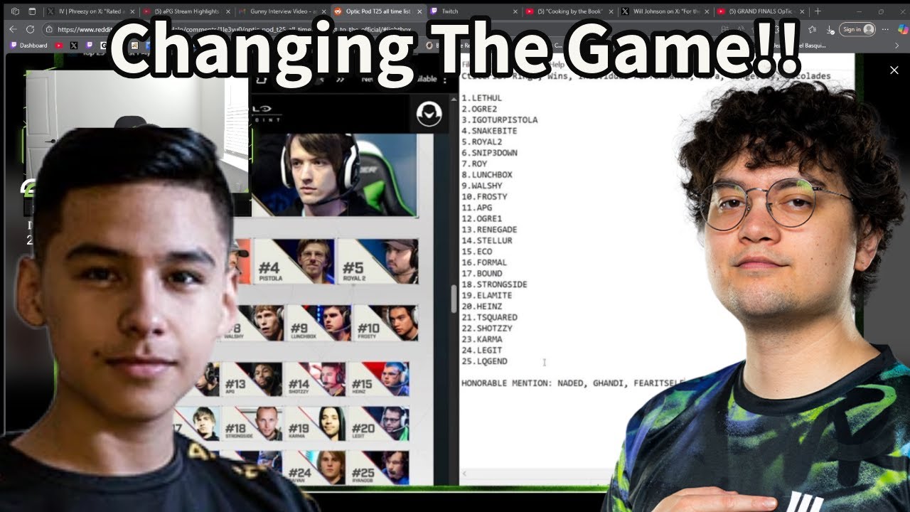 OpTic aPG On Shottzy And Frosty Influencing The New Generation Of Halo Pros!!