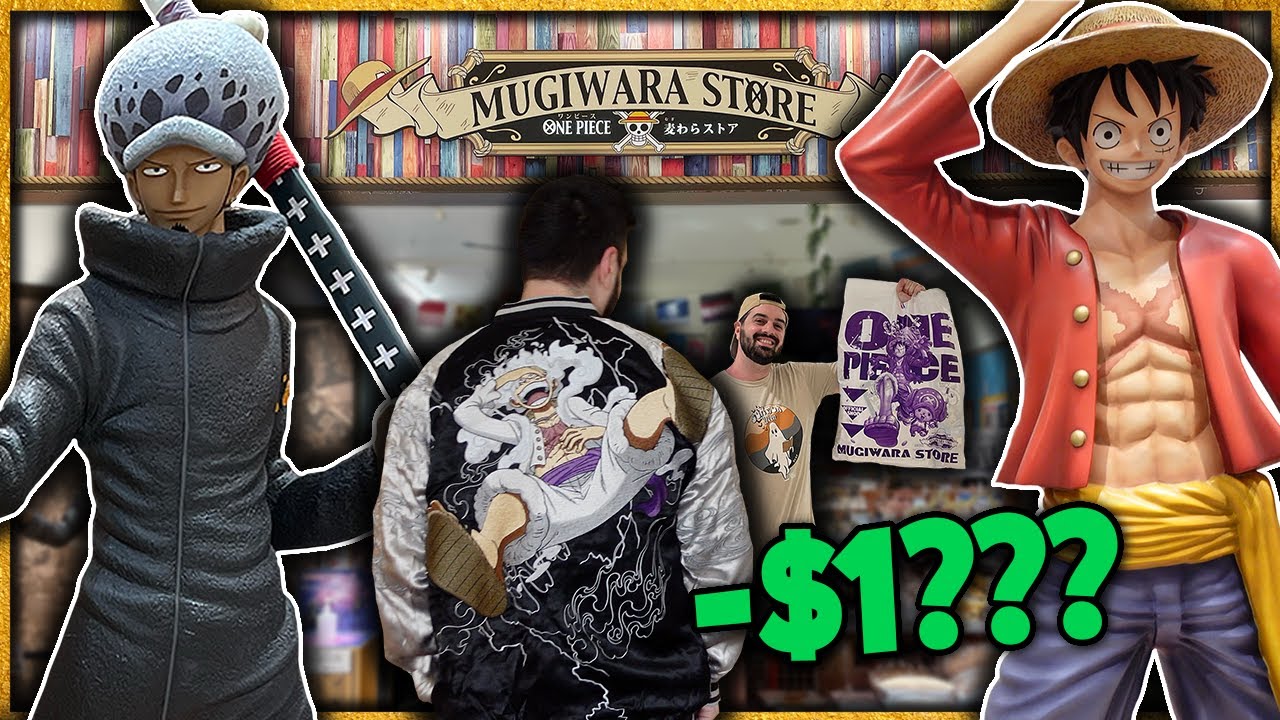 I Spent Over $1000 on ONE PIECE Merch in Japan ☠️ 2 Mugiwara Stores & More!