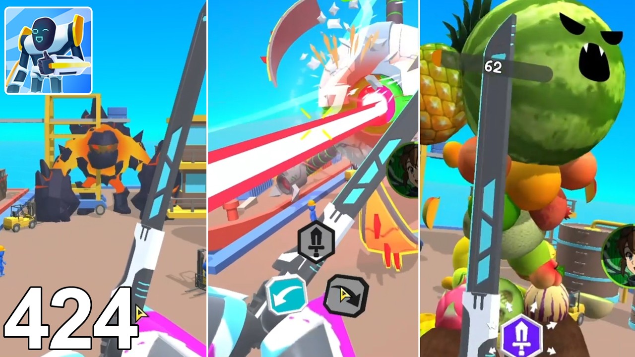 NO SHIELD AT HARBOUR! 🌊 Penny Volt vs Skibidi Toilet & Lava Golem! | Mechangelion Part 424