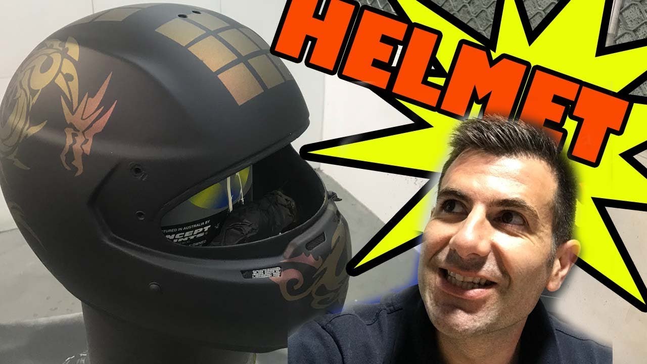 Helmet Spray Painted Colour Shift FLAT