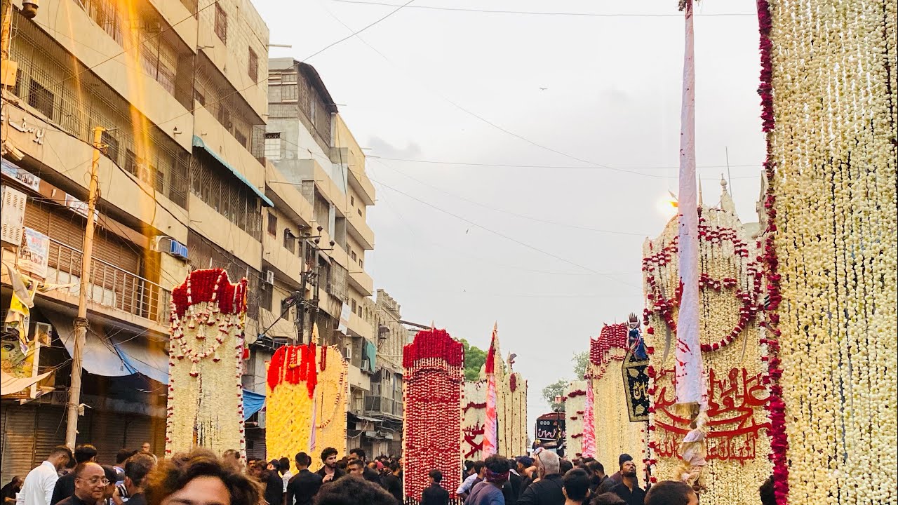 8 Muharram 2024 / 1446 | Sadat e Amroha Juloos Nishter Park | Karachi