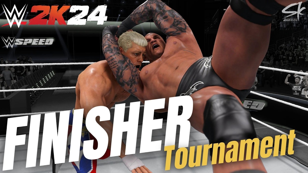 What if 1 Finisher = 1 win in WWE? (WWE 2k24 16 man tournament in 'Finisher First Rule')