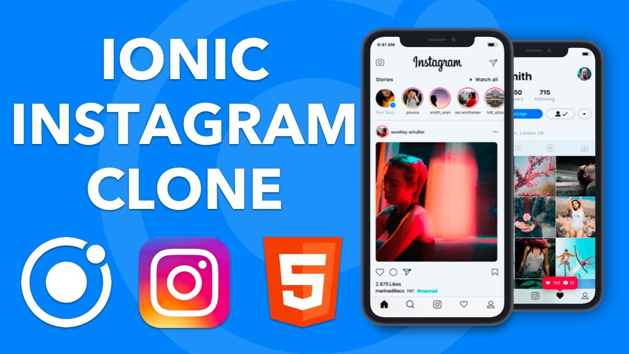 IONIC INSTAGRAM: Créer un clone de l’application Instagram avec Ionic