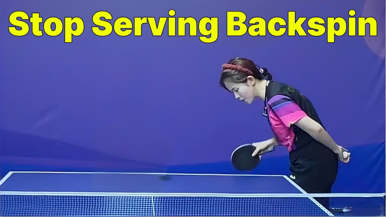 PRZESTAŃ serwować backspin! 2 serwy zaskakujące rywali (Kr&oacute;tki r&oacute;g)
