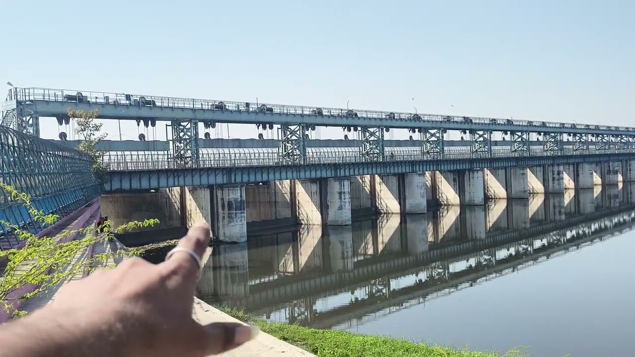 Duniya ka sabse bada bandh Gokul barrage#vlog #trending #viral