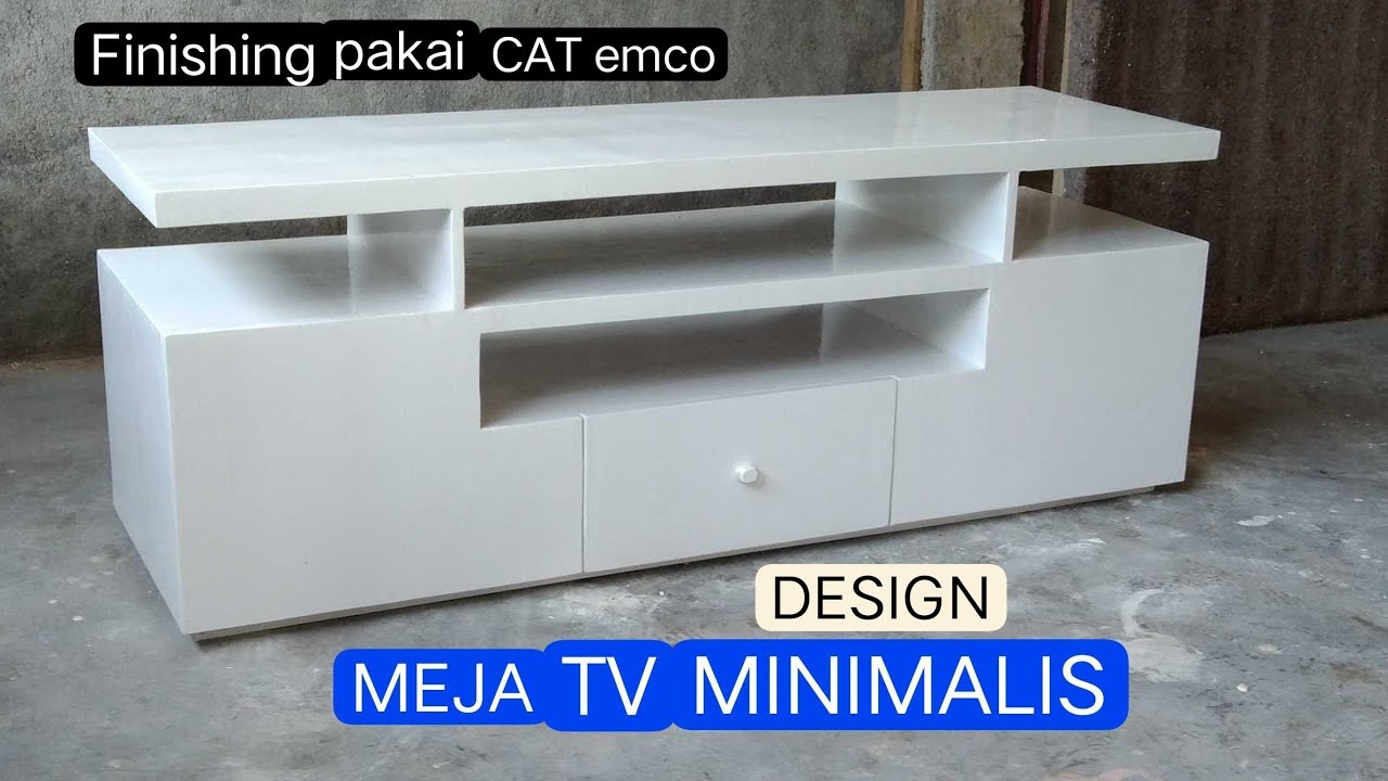 Membuat MEJA/Rak TV minimalis,@BambangWarnoto