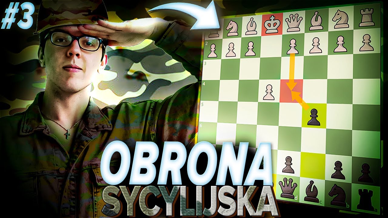 GRAJ w SZACHY jak przyszły ARCYMISTRZ! - Obrona SYCYLIJSKA