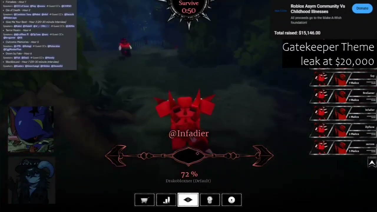 Terror Realm Rocketeer VS Drakobloxxer LMS Leak