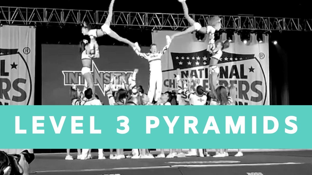 Level 3 cheerleading pyramids