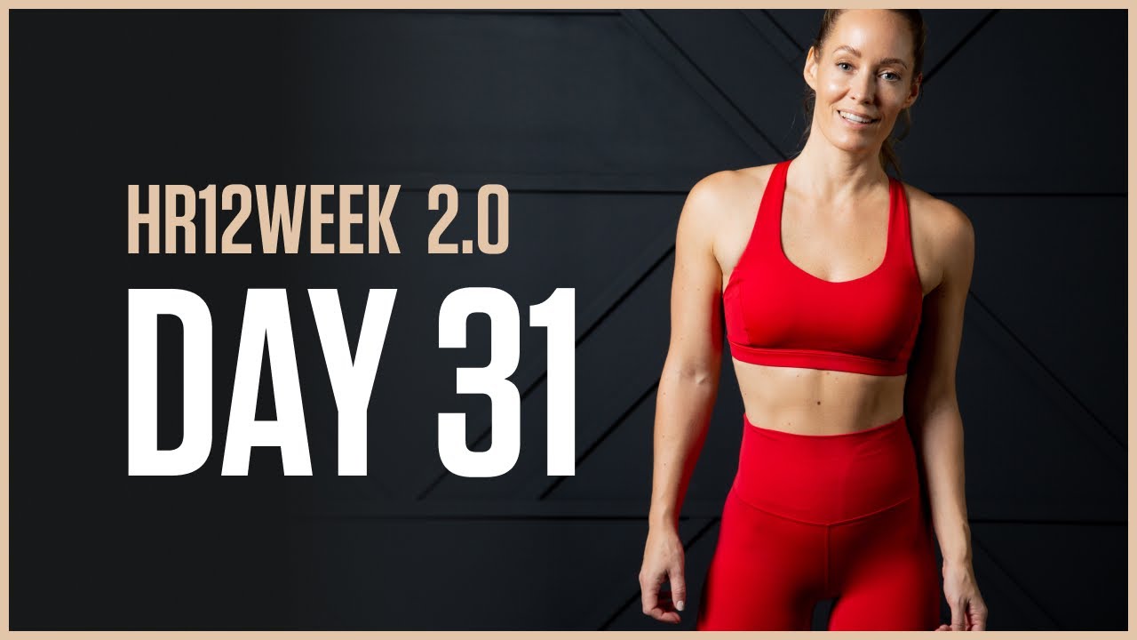 Chest & Shoulders Strength Workout // Day 31 HR12WEEK 2.0