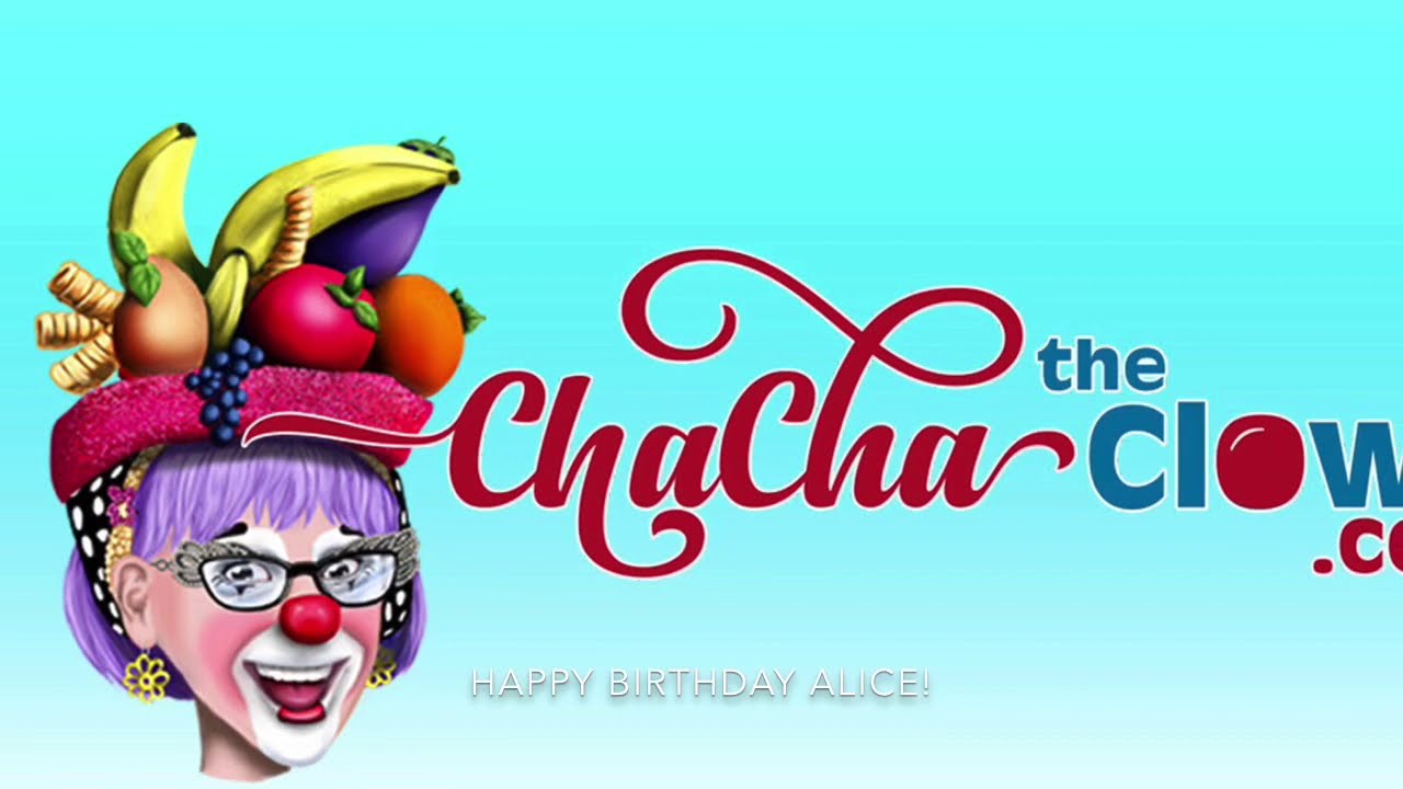 Example of a Zoom Party by Cha Cha the Clown