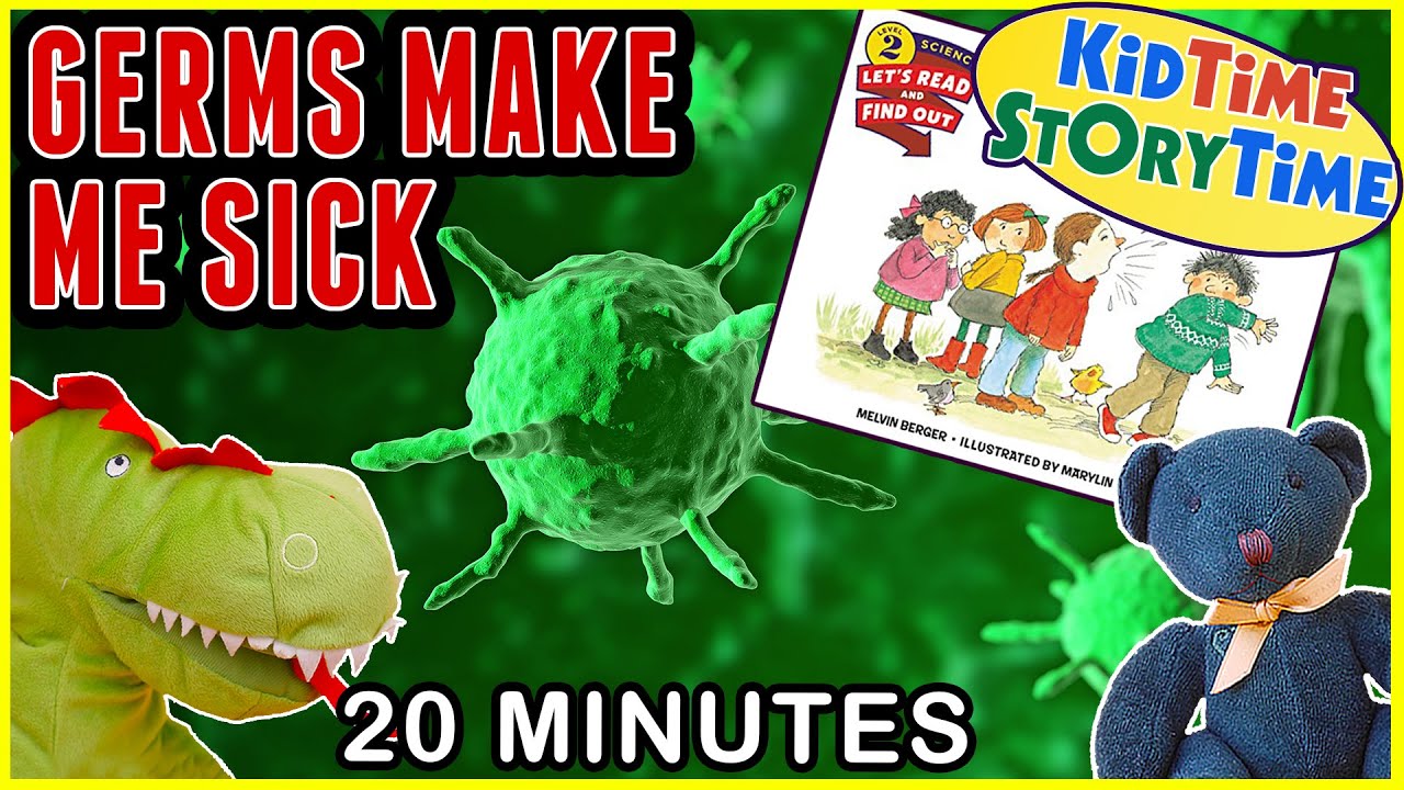 Germs Make Me Sick 🦠 Science for Kids 🧬 Nonfiction Book Read Aloud