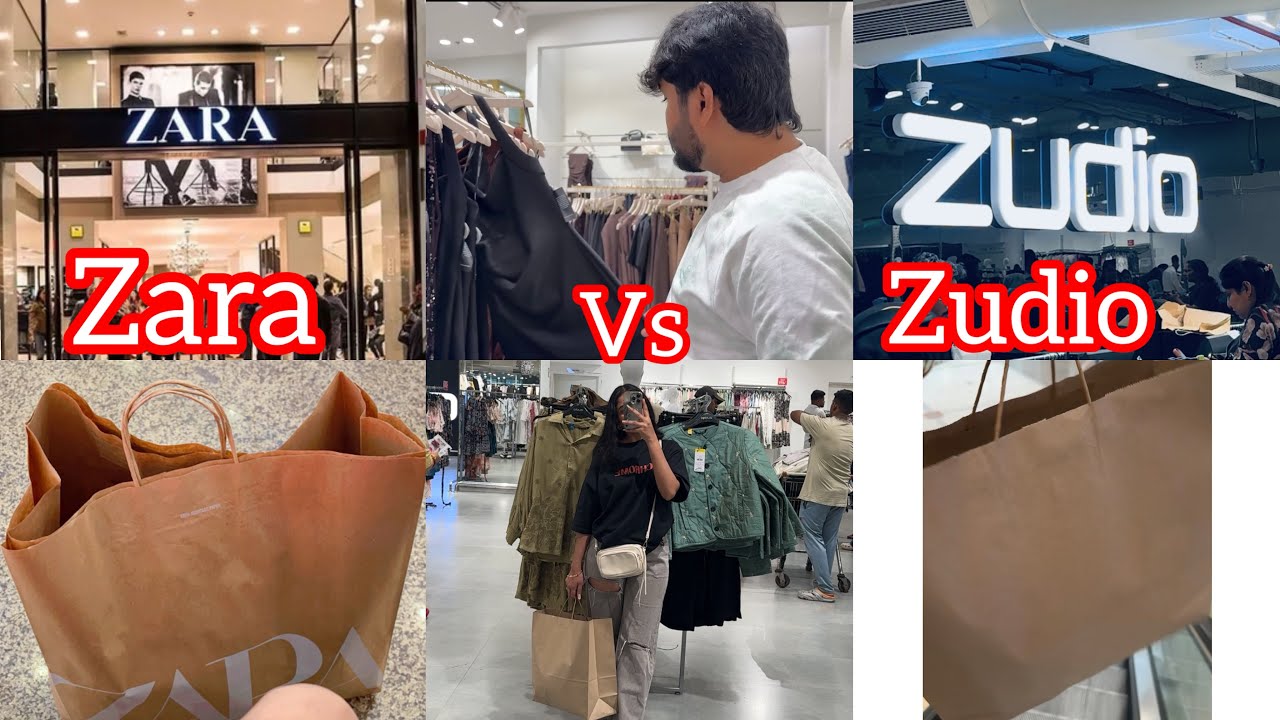 Zara VS Zudio⚡️||Birthday k Shopping hua start🛍️🫶🏻||Part-1✨