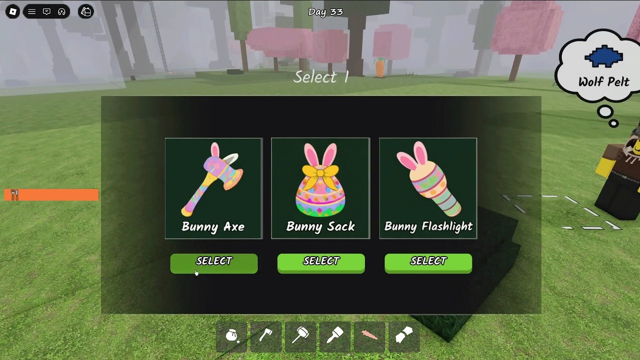 100 Days SOLO A NEW EASTER UPDATE in 99 Night in The Forest!