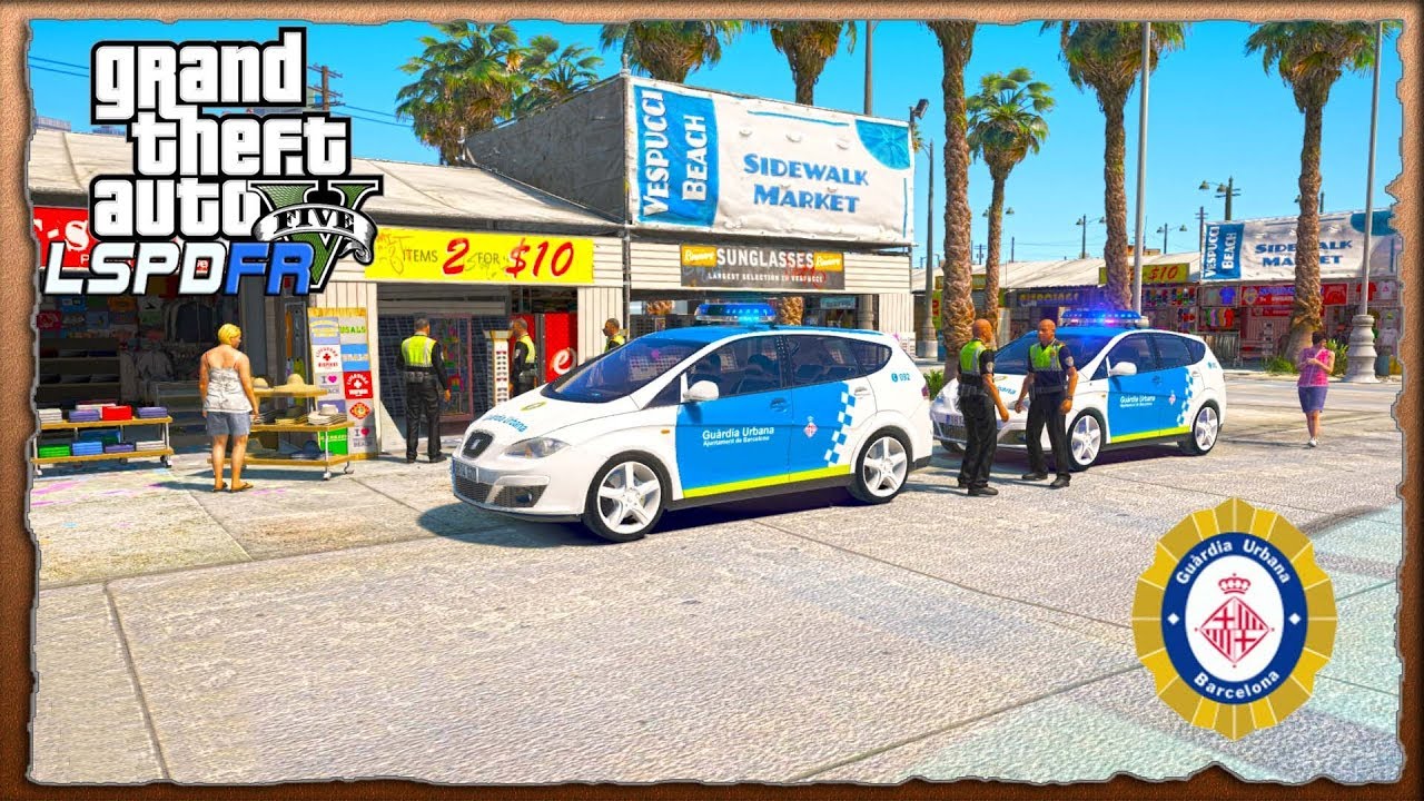 LSPDFR | DÍA 450 | GUARDIA URBANA DE BARCELONA ( GUB )