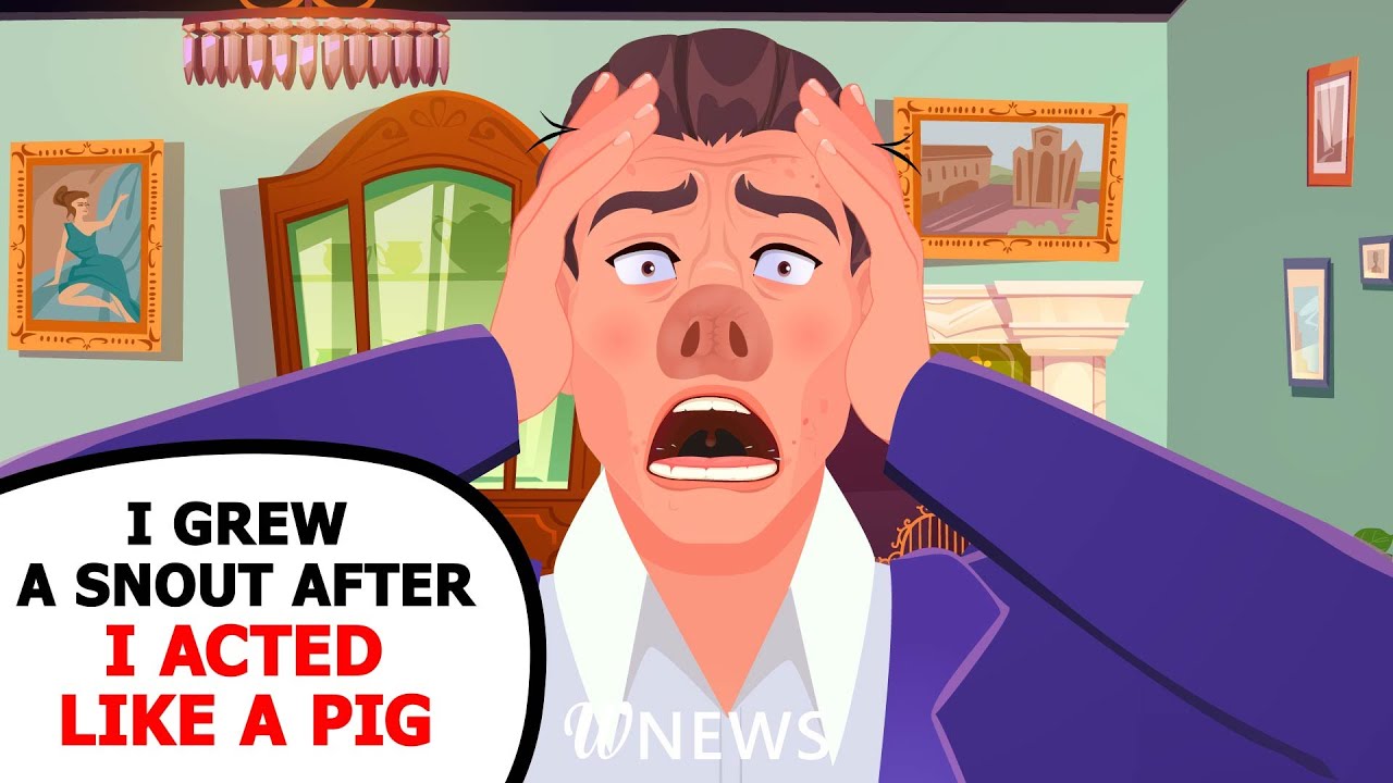 I grew a snout after I cheated on my wife