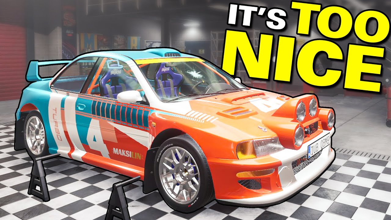 В Rally Mechanic Simulator ЕСТЬ ОДНА ПРОБЛЕМА...