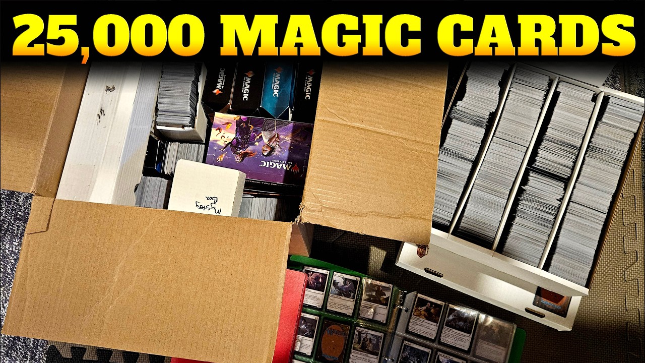 I Bought ~25,000 Magic Cards For $500... Was it Worth it? MTG Random Buy Part 1