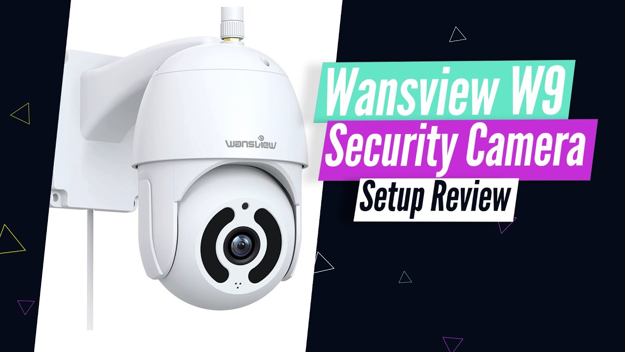 Wansview W9 Security Camera // Product Review // Amazon