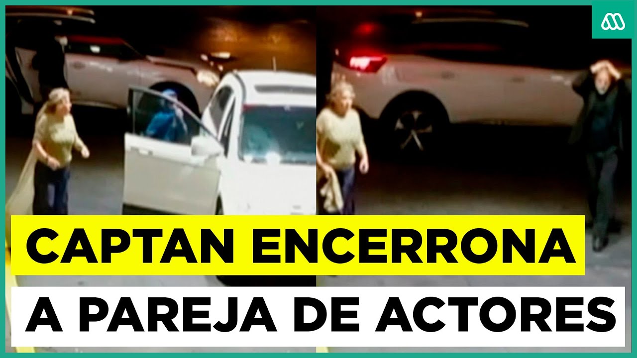 Video muestra momento exacto de la encerrona a actor Osvaldo Silva y su esposa en Recoleta