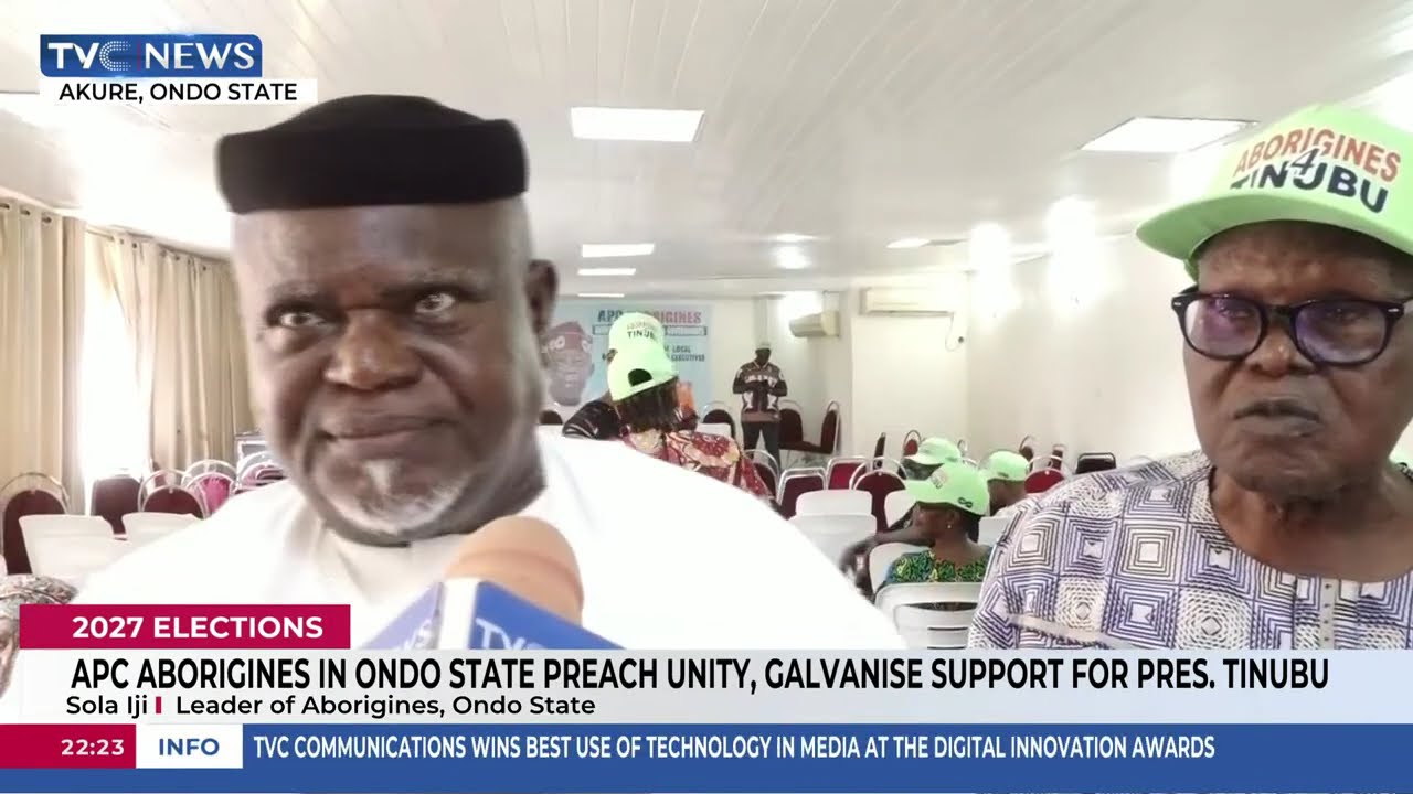 APC Aborigines In Ondo State Preach Unity, Galvanise Support For Pres. Tinubu