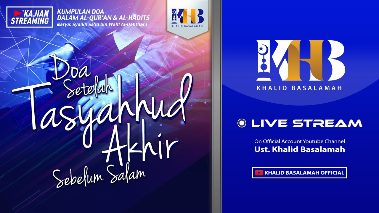 Kitab Kumpulan Doa - Doa setelah Tasyahhud Akhir Sebelum Salam