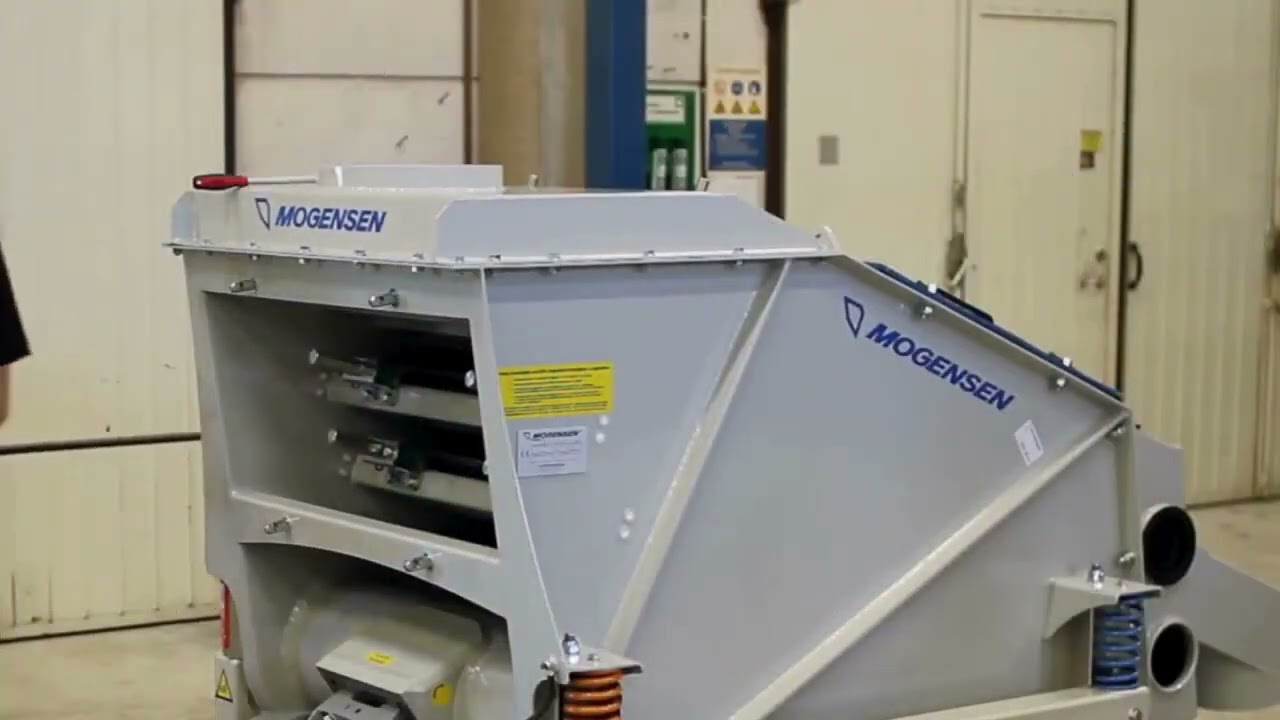 How to replace a screen cloth in the MOGENSEN Sizer.