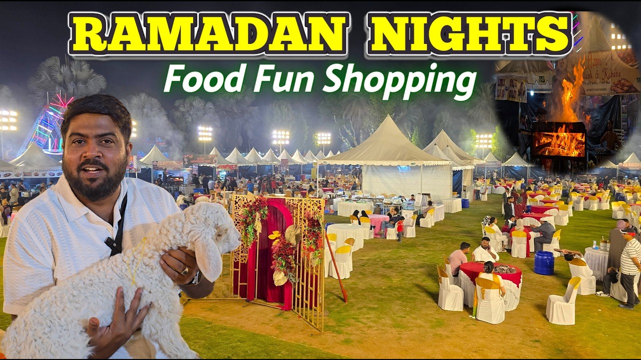 Ramadan Nights🌙  #bangalore 💥100+ Stalls குடும்பத்துடன் கொண்டாட BEST SPOT❤️Full Detail Video