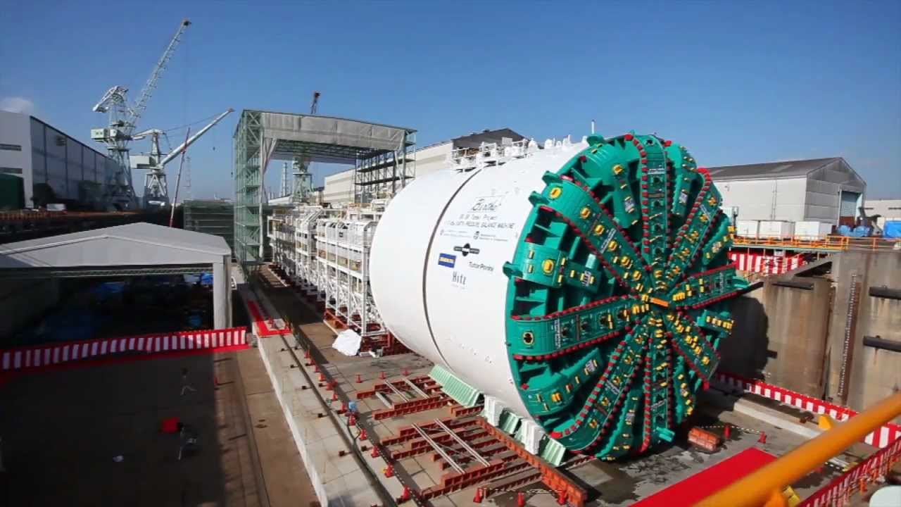 Mega TBM for Seattle tested in Japan