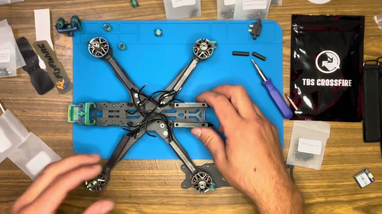 Сборка FPV Drone VOLADOR VX 5 от новичка)