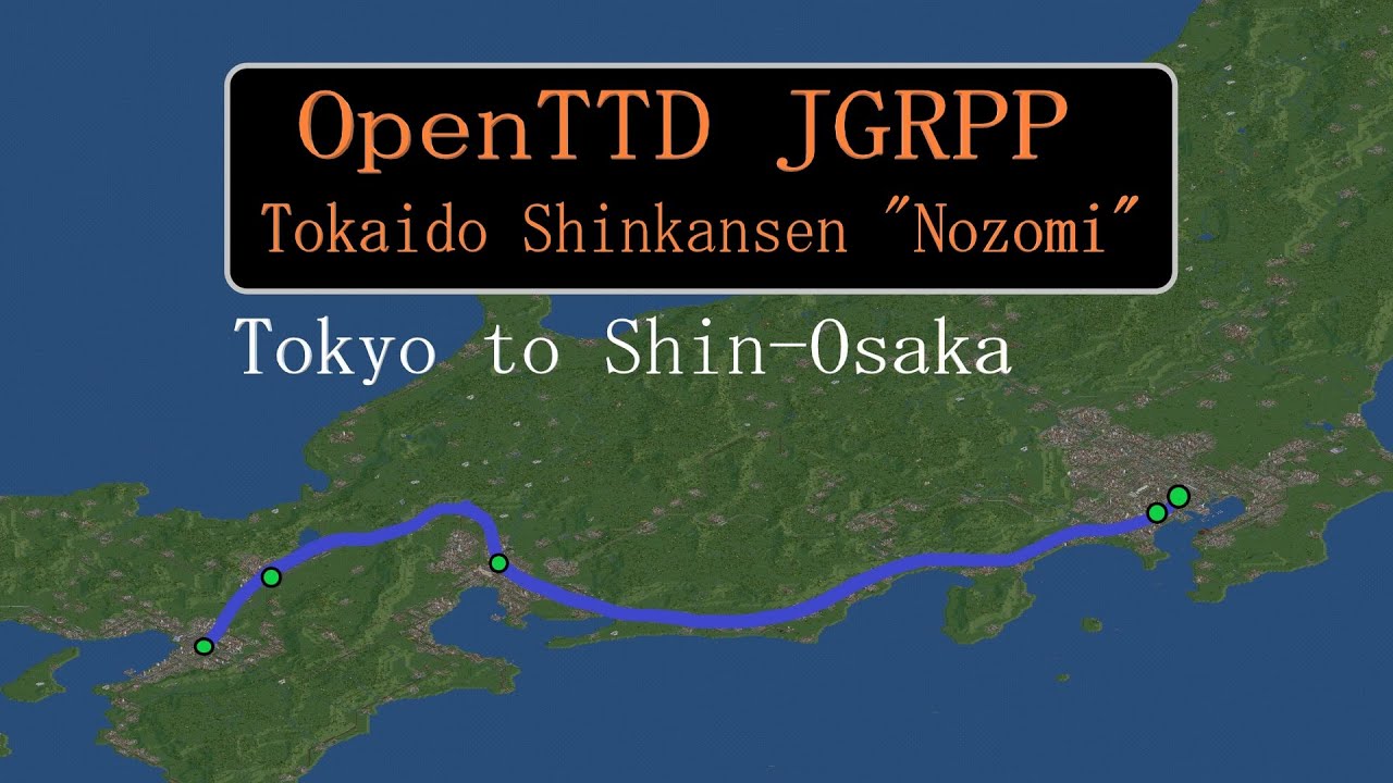 OpenTTD Nozomi Shinkansen