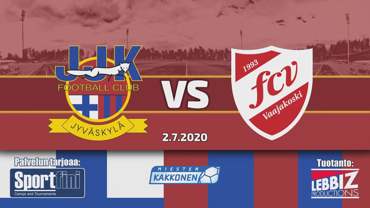 JJK - FCV 2.7.2020 klo 18.30 Miesten Kakkonen