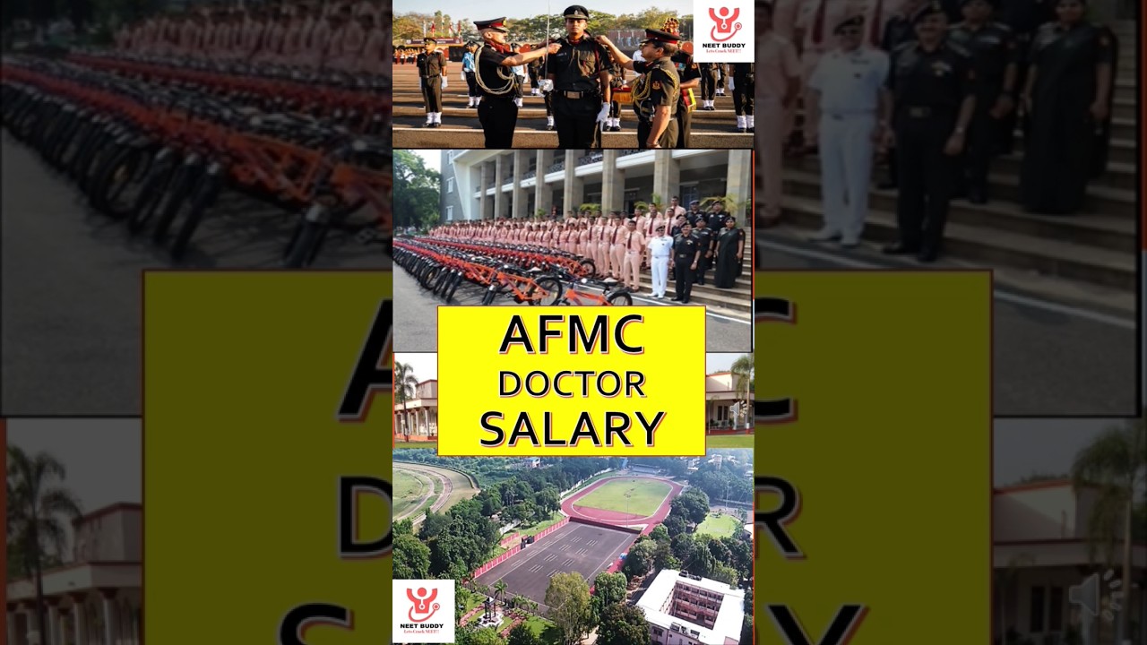 Зарплата врача AFMC || Проспект вакансий AFMC ||NEET 2025