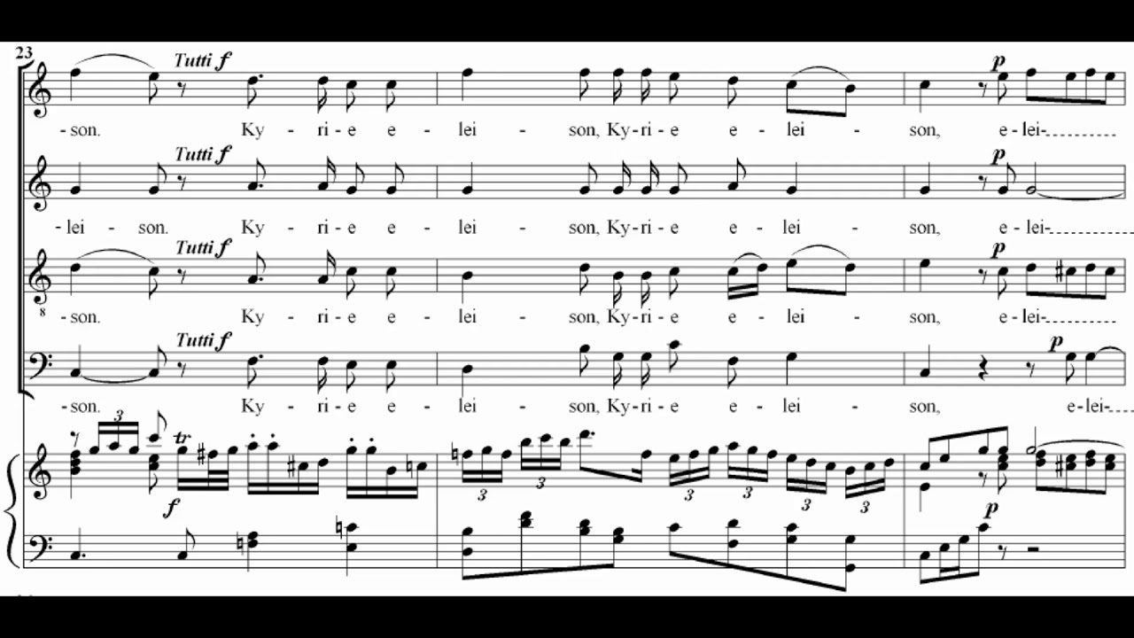 Mozart: Missa in C, K.257 (Credo Mass) - Kyrie