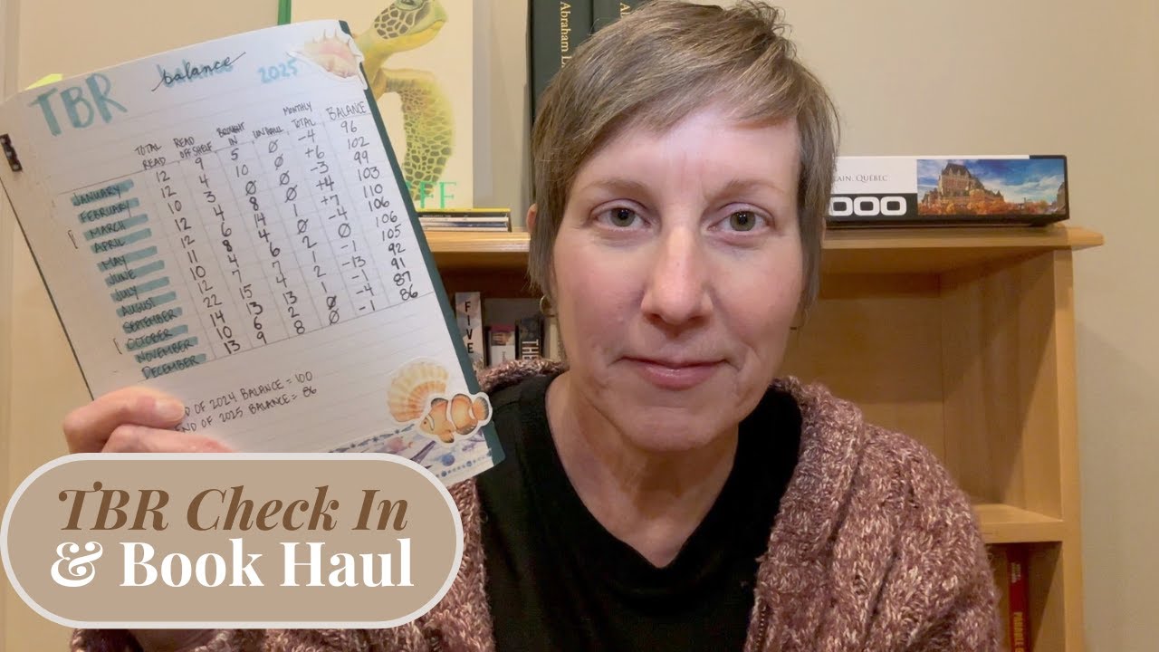 Регистрация и покупка книг для чтения (TBR Check In & Book Haul).